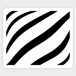 Abstract pattern - black and white. Sticker